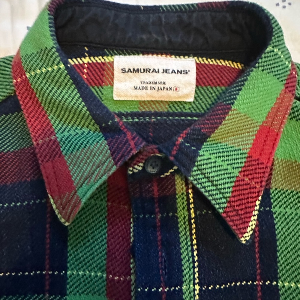 Samurai Jeans Flannel - SIN23-01W - Picture 2 of 3
